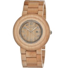 SEED Womens Cambium Wood Watch - Wood Bracelet - Light Dial - SEDSERO01