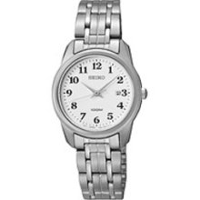 Seiko 3-Hand with Date Stainless Steel Women's watch #SXDE75
