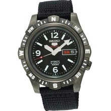 Seiko 5 Automatic Nylon Mens Watch SRP147