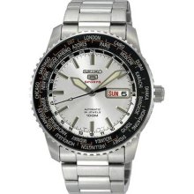 Seiko Automatic World Timer Mens Watch SRP123