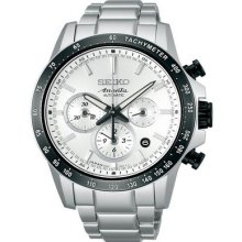 Seiko Brightz Ananta Saek009 Mechanical Tachymeter Watch