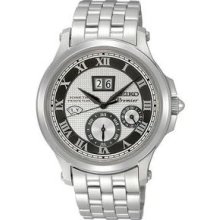 Seiko Kinetic Premier Perpetual Mens Watch SNP047