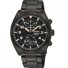 Seiko Men Watch Chronograph 7t94 100m Sport Warranty Snn237 Snn237p1 Snn237p