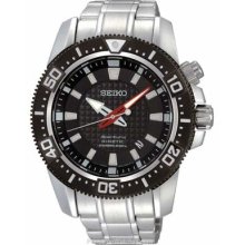 Seiko Mens 200 Meter Sportura Kinetic Dive Watch Stainless SKA511