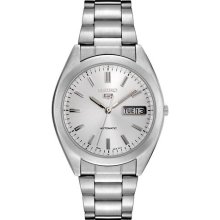 Seiko Men's Automatic Silver Dial Stainless Steel ...