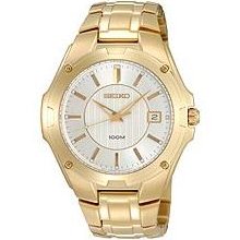 Seiko Men's Steel Dress Bracelet watch #SGEE62