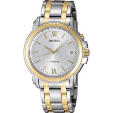 Seiko Men's Watch Skh640 Kinetic Two-tone
