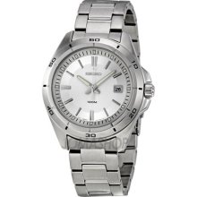 Seiko Men's Watch Stainless Steel Band / White Dial SGEE87P1
