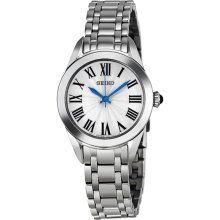 Seiko Silver Dial Stainless Steel Ladies Watch SRZ383