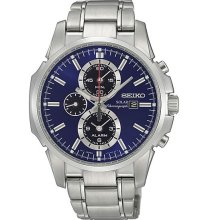 Seiko Solar Powered Chronograph Gents Watch SSC085P1