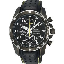 Seiko Sportura Alarm Chronograph Mens Watch SNAE67