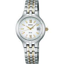 Seiko Stps047 Spirit Solar White Ladies Watch