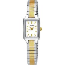Seiko Two-tone Expansion Ladies Watch Sxgn07