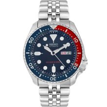 Seiko Watches Men's Automatic Diver's Stainless Steel Blue Dial Stainl
