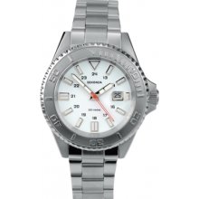 Sekonda 3275.27 Mens White Dial Ss Bracelet Rrp Â£49.99