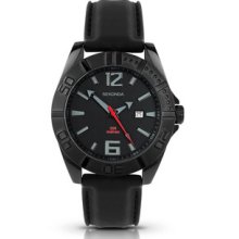 Sekonda Gents Watch 3345 Black Rubber Strap 200m Water Rrp Â£59.99