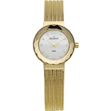 Skagen 2-Hand with Glitz Steel Mesh Women's watch #456SGG2