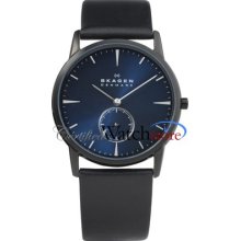 Skagen 958xlbln Watch Sandblasted Mens Blue Dial Quartz Movement