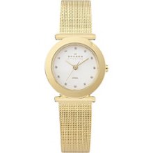 Skagen Denmark Women's Goldtone Mesh Watch Women's