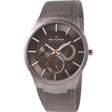 Skagen Men's Carbon Fiber & Titanium Watch
