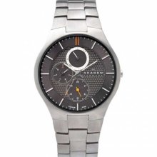 Skagen Mens Titanium Case and Bracelet Warm Gray Textured 806XLTXM