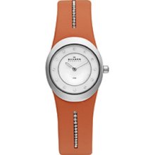 Skagen Steel Collection Mother-of-Pearl Dial Women's Watch #564XSSLO