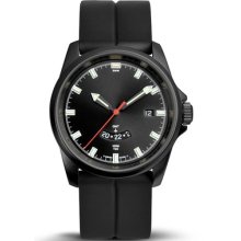 Smw Commander Black Titan Gmt, Green H3 Lights - Tacticalwatch, Smw.15.96.21g