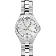 South Carolina Gamecocks Women's Pearl Watch with Stainless Steel Bracelet