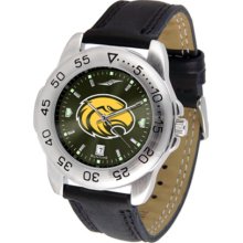 Southern Mississippi Golden Eagles Sport AnoChrome Men's Watch with Leather Band