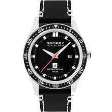 Sperry Top-Sider Men's Navigator Brown Leather Watch - Brown
