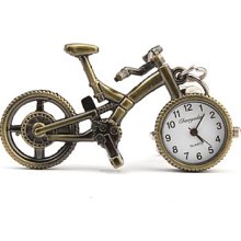 Stainless Steel Pocket Watch Keychain with