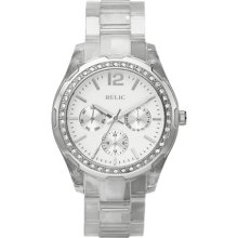 Starla Clear Multifunction Watch