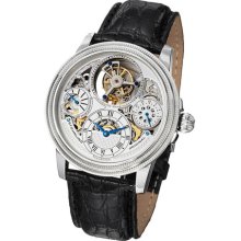 Stuhrling 213t 33152 Saturnalia Tourbillon Power Reserve Indicator Mens Watch