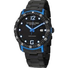 Stuhrling Original 421 Trofeo Swiss Quartz Stainless Steel Bracelet Mens Watch