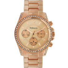 Styleco. Watch, Womens Gold-Tone Bracelet SC1284