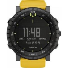 Suunto Core Yellow Crush Multifunction Mens Watch Ss018809000