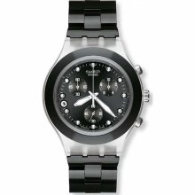 Swatch Full Blooded Night Mens Watch