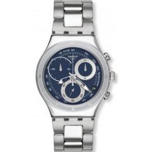 Swatch Oblique end Blue Mens Watch YCS547G