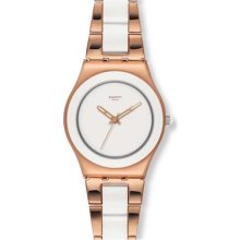 Swatch Rose Pearl Ladies Watch YLG121G