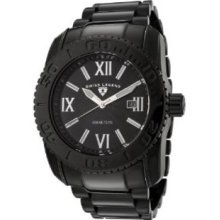Swiss Legend Men's 10059-BB-11 Commander Collection Black Ion-Plated