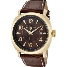SWISS LEGEND Watches Men's Executive Brown Dial Brown Leather Brown L