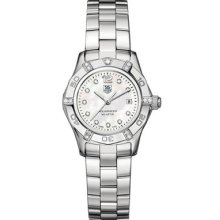 Tag Heuer Aquaracer Waf141g.ba0813 Ladies Mother Of Pearl Diamond Watch