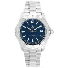 TAG Heuer Aquaracer WAF2112.BA0806 Men's Blue-Dial Steel Watch