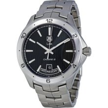 Tag Heuer Link Black Dial Stainless Steel Automatic Mens Watch Wat2010.b0951