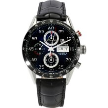 Tag Heuer Mens Cv2a1 Fc6235 Carrera Calibre 16 Swiss Automatic Chronograph Watch