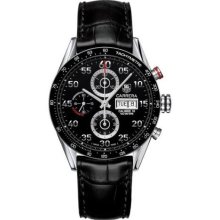 TAG Heuer Men's CV2A10.FC6235 Carrera Automatic Chronograph Day-Date Watch
