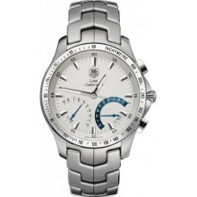 Tag Heuer Men's Link White Dial Watch CJF7111.BA0592