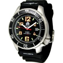 Tauchmeister T0207 XL Miyota 8215 Automatic Dive Watch, Offset Crown