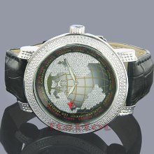 Techno Master Watches Mens Diamond Watch 0.15ct
