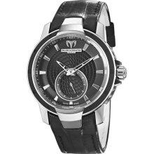 Technomarine UF6 Black Leather Women's Watch 609021